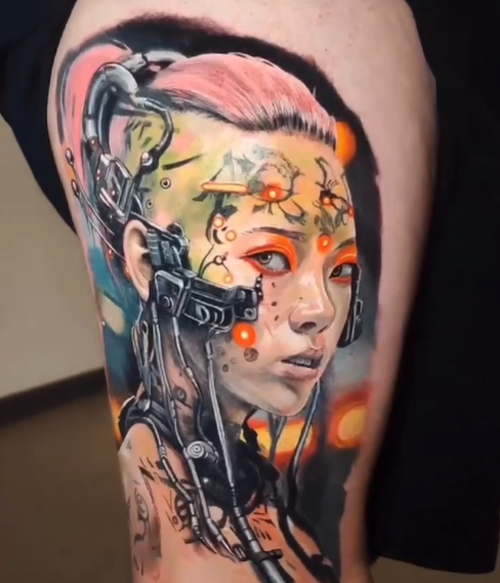 Tatuajes Realistas a Color en Asturias